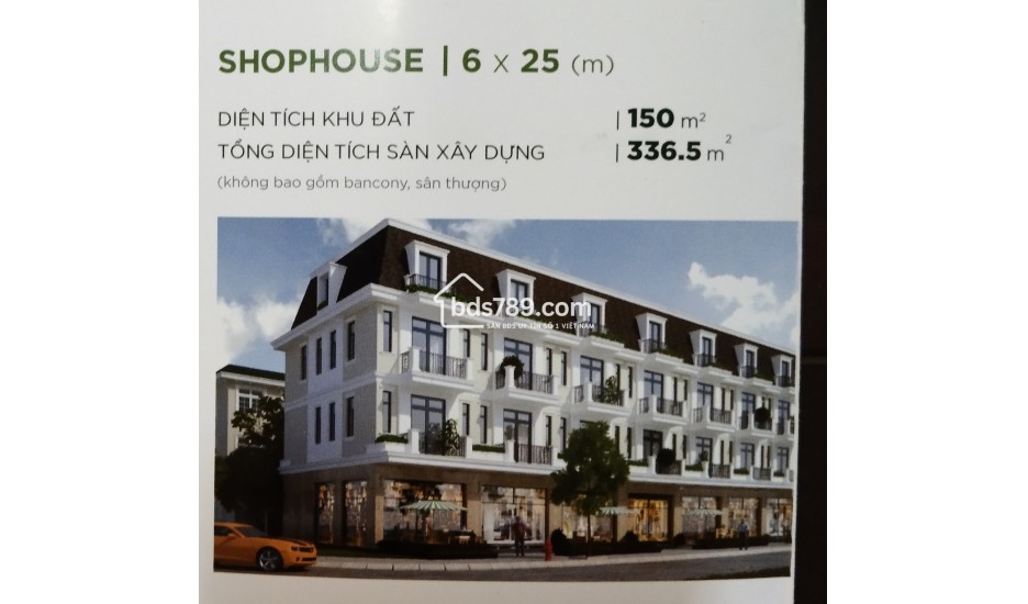 Bán shophouse Stella AquaCity trục 45m Biên Hòa Đồng Nai